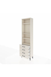 Arges Dolap 4 Raflı 4 Çekmeceli 60x30x221 Aytaşı-Aytaşı