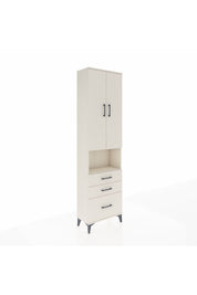 Arges Dolap 3 Raflı 3 Çekmeceli Tek Askılı 60x30x221 Aytaşı-Aytaşı