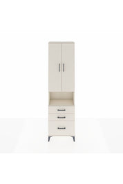 Arges Dolap 3 Raflı 3 Çekmeceli Tek Askılı 60x30x221 Aytaşı-Aytaşı