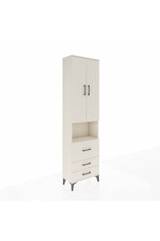 Arges Dolap 3 Raflı 3 Çekmeceli Tek Askılı 60x30x221 Aytaşı-Aytaşı