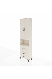 Arges Dolap 3 Raflı 3 Çekmeceli Tek Askılı 60x30x221 Aytaşı-Aytaşı