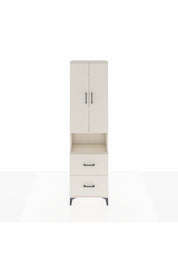 Arges Dolap 4 Raflı 2 Çekmeceli 2 Kapaklı 60x30x221 Aytaşı-Aytaşı