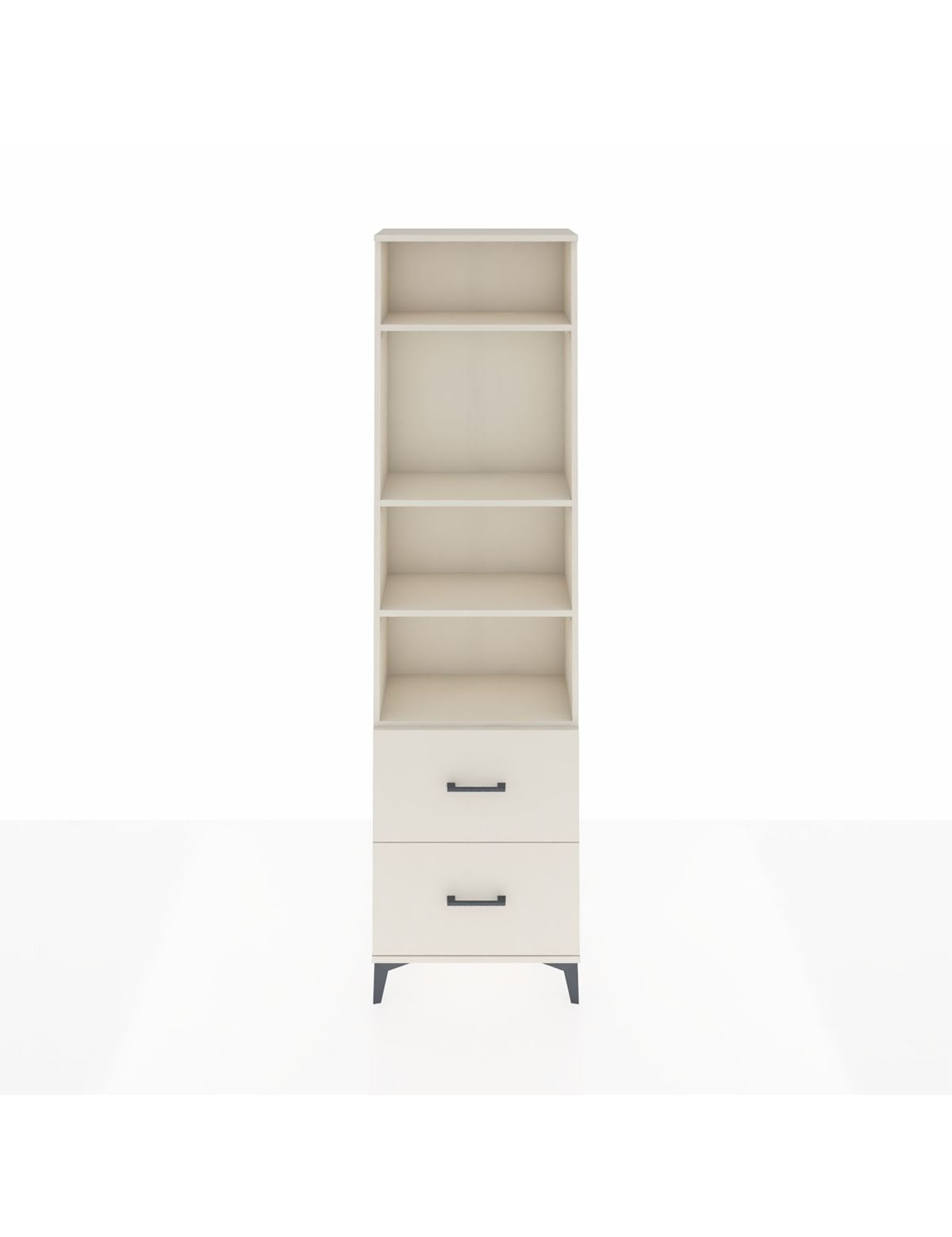 Arges Dolap 4 Raflı 2 Çekmeceli 60x30x221 Aytaşı-Aytaşı