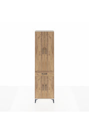 Arges Dolap 3 Raflı Tek Çekmeceli Tek Askılı 60x30x221 Aytaşı-Çam