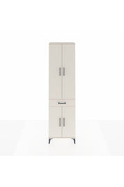 Arges Dolap 4 Raflı Tek Çekmeceli 4 Kapaklı 60x30x221 Aytaşı-Aytaşı