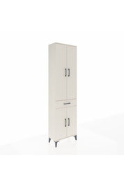 Arges Dolap 4 Raflı Tek Çekmeceli 4 Kapaklı 60x30x221 Aytaşı-Aytaşı