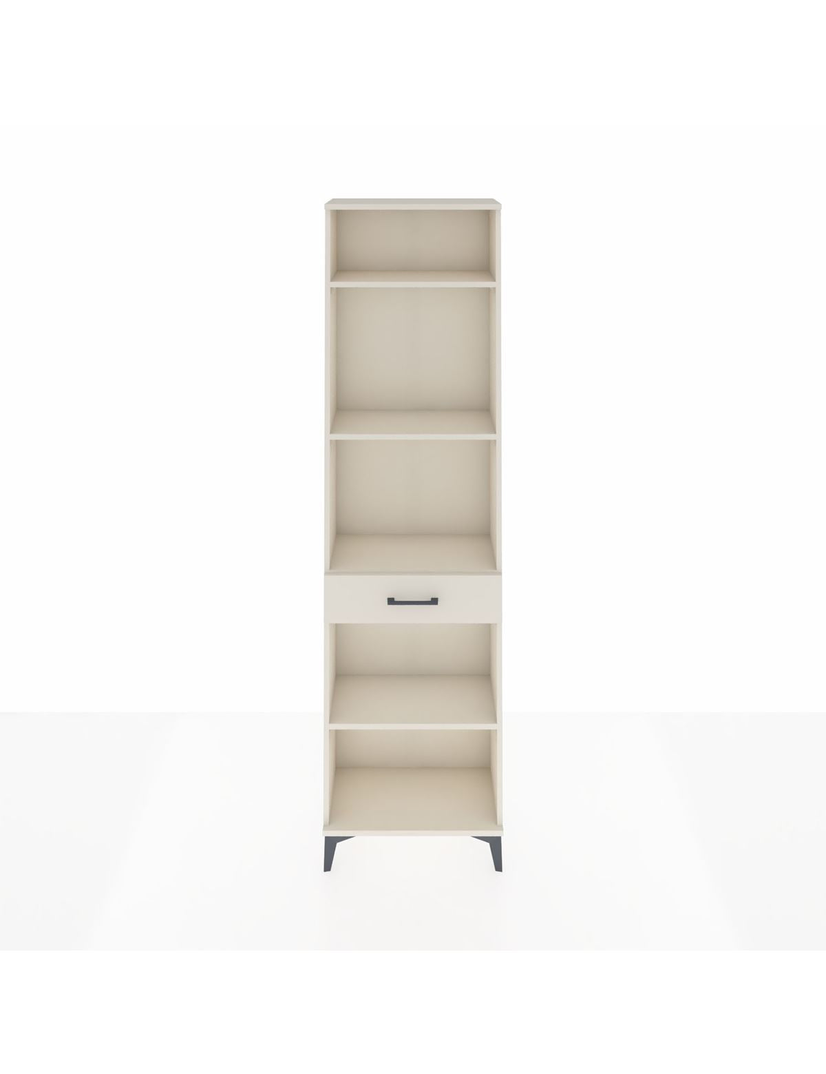 Arges Dolap 4 Raflı Tek Çekmeceli 60x30x221 Aytaşı-Aytaşı