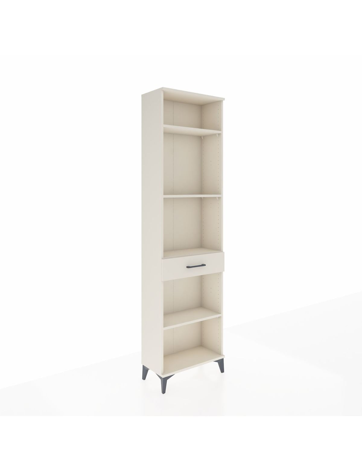 Arges Dolap 4 Raflı Tek Çekmeceli 60x30x221 Aytaşı-Aytaşı