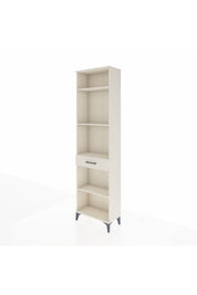 Arges Dolap 4 Raflı Tek Çekmeceli 60x30x221 Aytaşı-Aytaşı