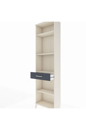 Arges Dolap 4 Raflı Tek Çekmeceli 60x30x221 Aytaşı-Antrasit