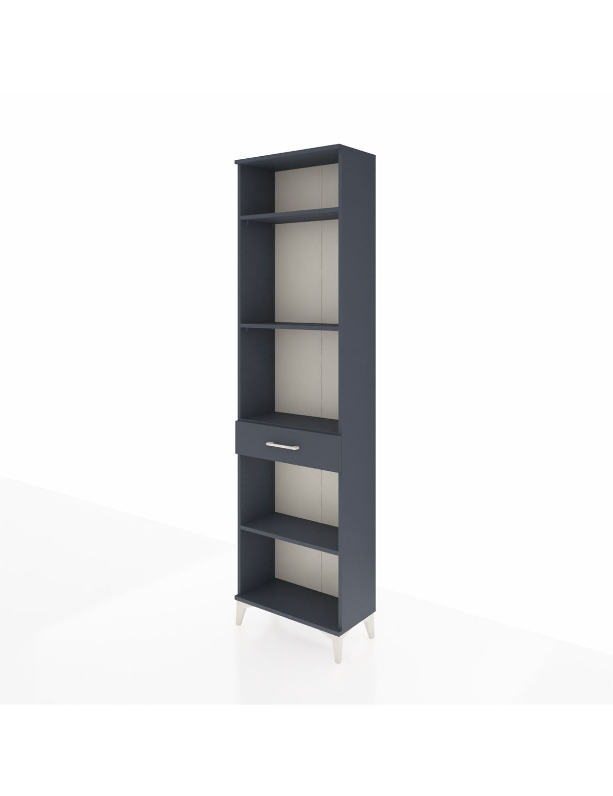 Arges Dolap 4 Raflı Tek Çekmeceli 60x30x221 - S29M192V5A