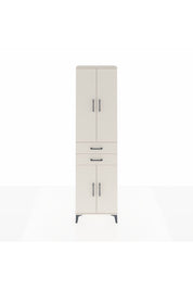 Arges Dolap 3 Raflı 2 Çekmeceli Tek Askılı 60x30x221 Aytaşı-Aytaşı