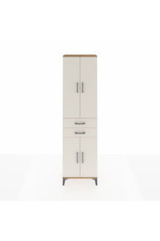 Arges Dolap 3 Raflı 2 Çekmeceli Tek Askılı 60x30x221 Çam-Aytaşı