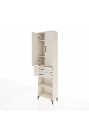 Arges Dolap 4 Raflı 2 Çekmeceli 2 Kapaklı 60x30x221 Aytaşı-Aytaşı