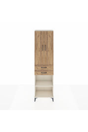 Arges Dolap 4 Raflı 2 Çekmeceli 2 Kapaklı 60x30x221 Aytaşı-Çam