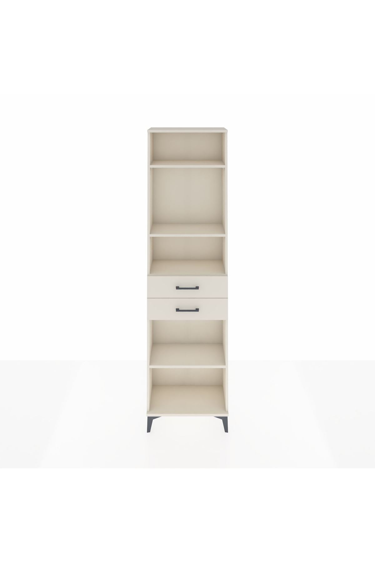 Arges Dolap 4 Raflı 2 Çekmeceli 60x30x221 Aytaşı-Aytaşı