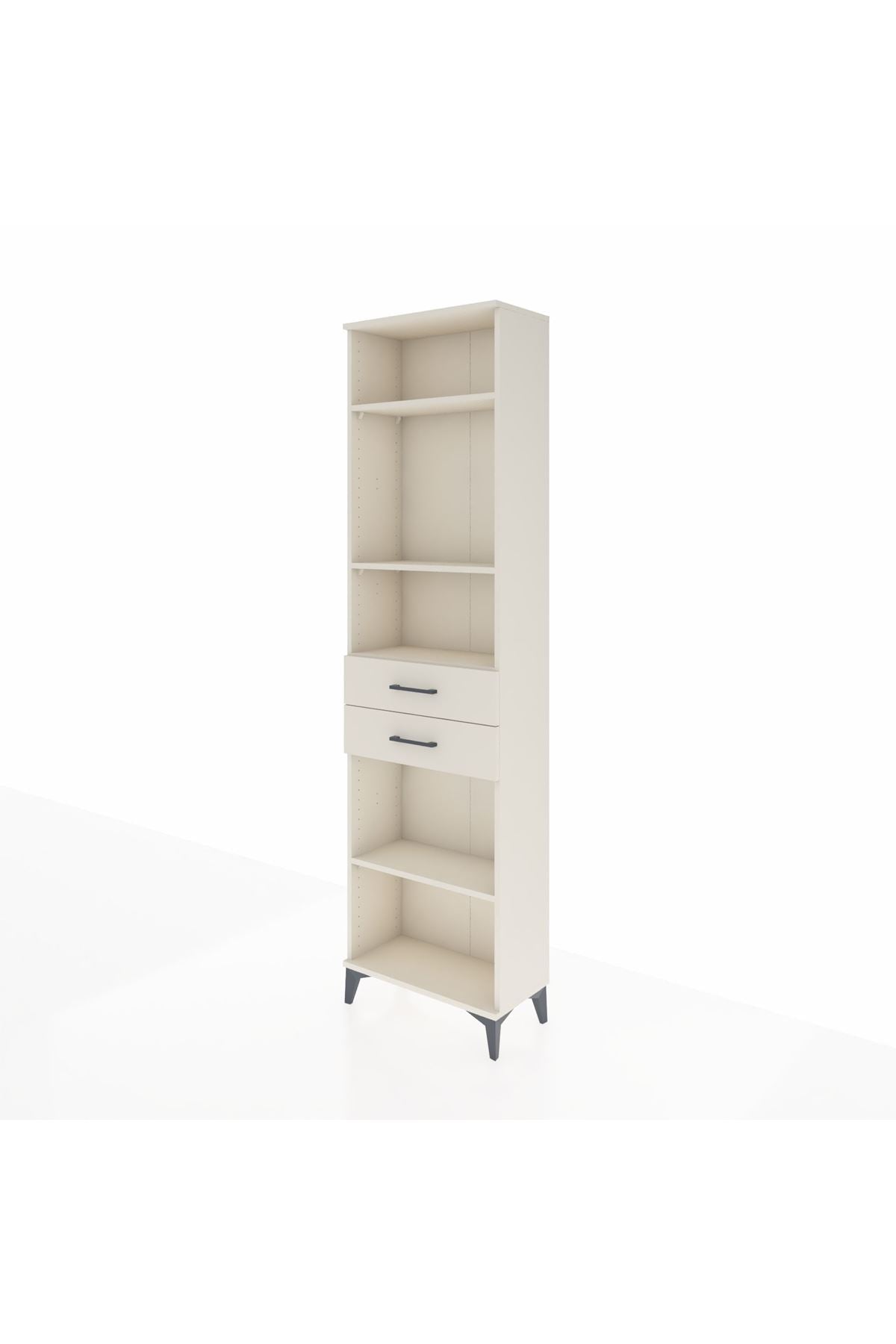 Arges Dolap 4 Raflı 2 Çekmeceli 60x30x221 Aytaşı-Aytaşı