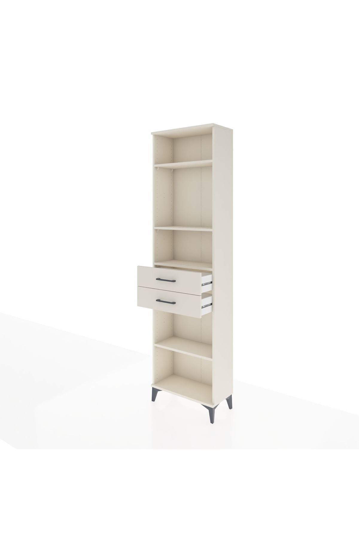 Arges Dolap 4 Raflı 2 Çekmeceli 60x30x221 Aytaşı-Aytaşı