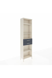 Arges Dolap 4 Raflı 2 Çekmeceli 60x30x221 Aytaşı-Antrasit