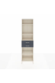 Arges Dolap 4 Raflı 2 Çekmeceli 60x30x221 Aytaşı-Antrasit