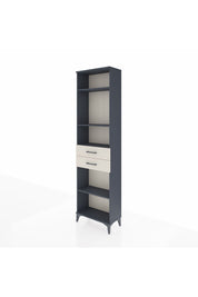 Arges Dolap 4 Raflı 2 Çekmeceli 60x30x221 Antrasit-Aytaşı