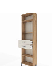 Arges Dolap 4 Raflı 2 Çekmeceli 60x30x221 Çam-Aytaşı