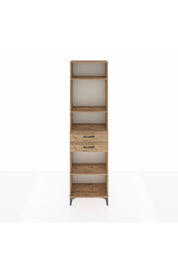 Arges Dolap 4 Raflı 2 Çekmeceli 60x30x221 Çam-Çam