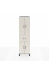Arges Dolap 2 Raflı Tek Çekmeceli Tek Askılı 60x30x221