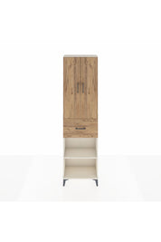 Arges Dolap 2 Raflı Tek Çekmeceli Tek Askılı 60x30x221 Aytaşı-Çam