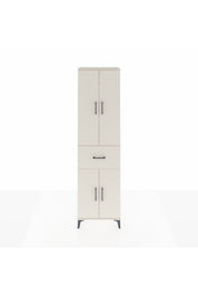Arges Dolap 4 Raflı Tek Çekmeceli 4 Kapaklı 60x30x221 Aytaşı-Aytaşı