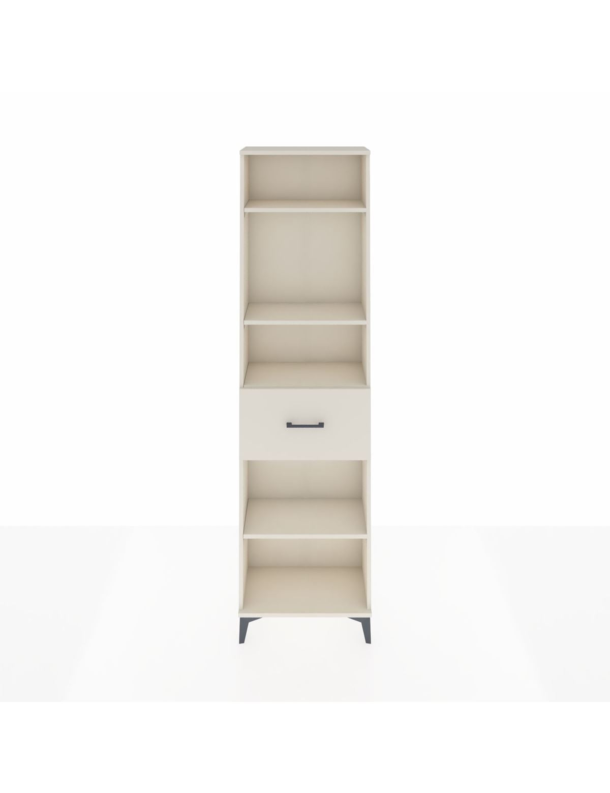 Arges Dolap 4 Raflı Tek Çekmeceli 60x30x221 Aytaşı-Aytaşı