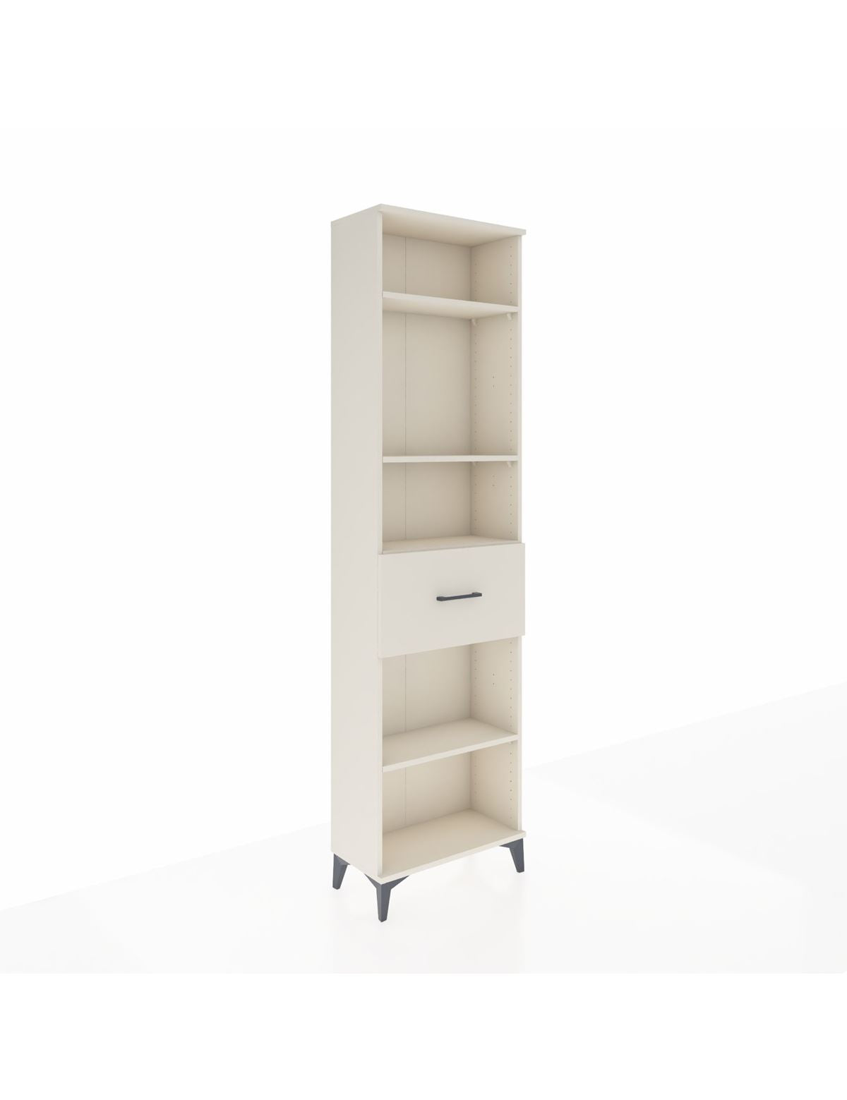 Arges Dolap 4 Raflı Tek Çekmeceli 60x30x221 Aytaşı-Aytaşı