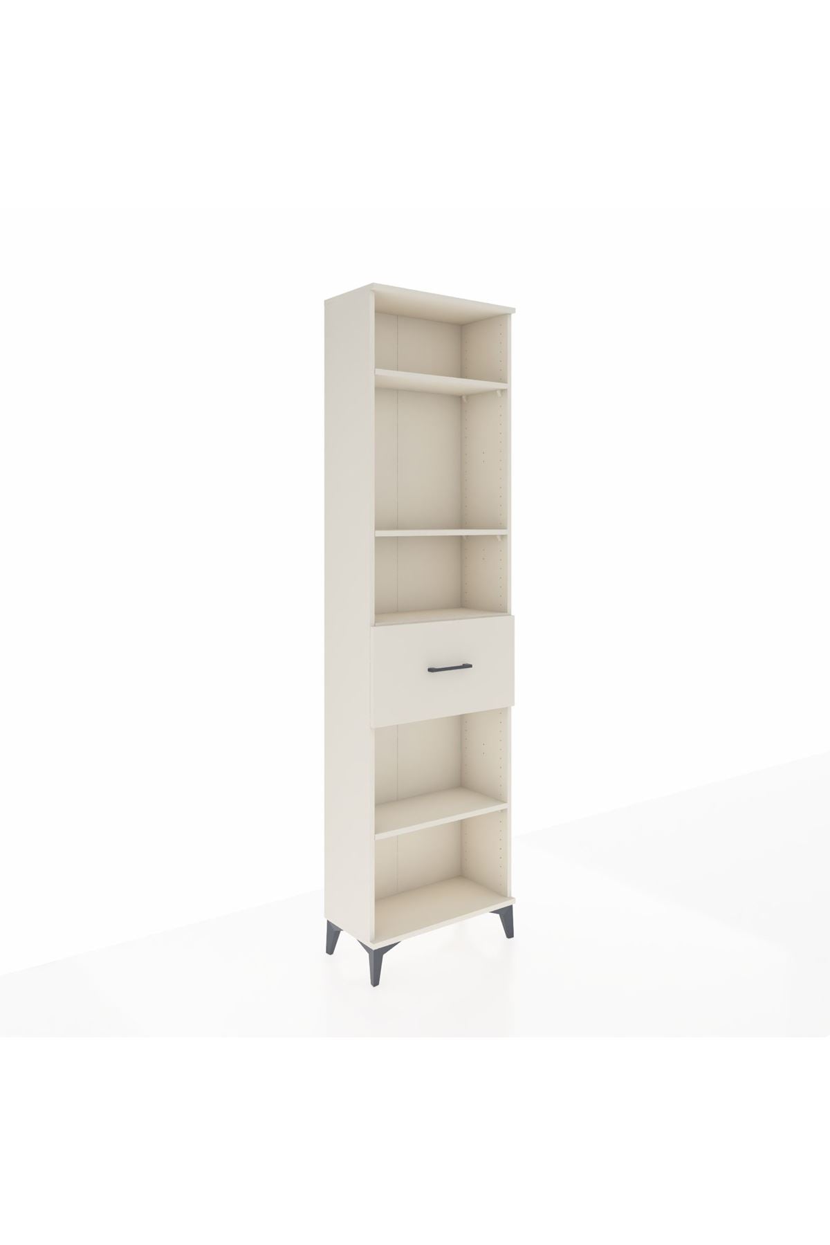 Arges Dolap 4 Raflı Tek Çekmeceli 60x30x221 Aytaşı-Aytaşı