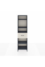 Arges Dolap 4 Raflı Tek Çekmeceli 60x30x221 Antrasit-Aytaşı