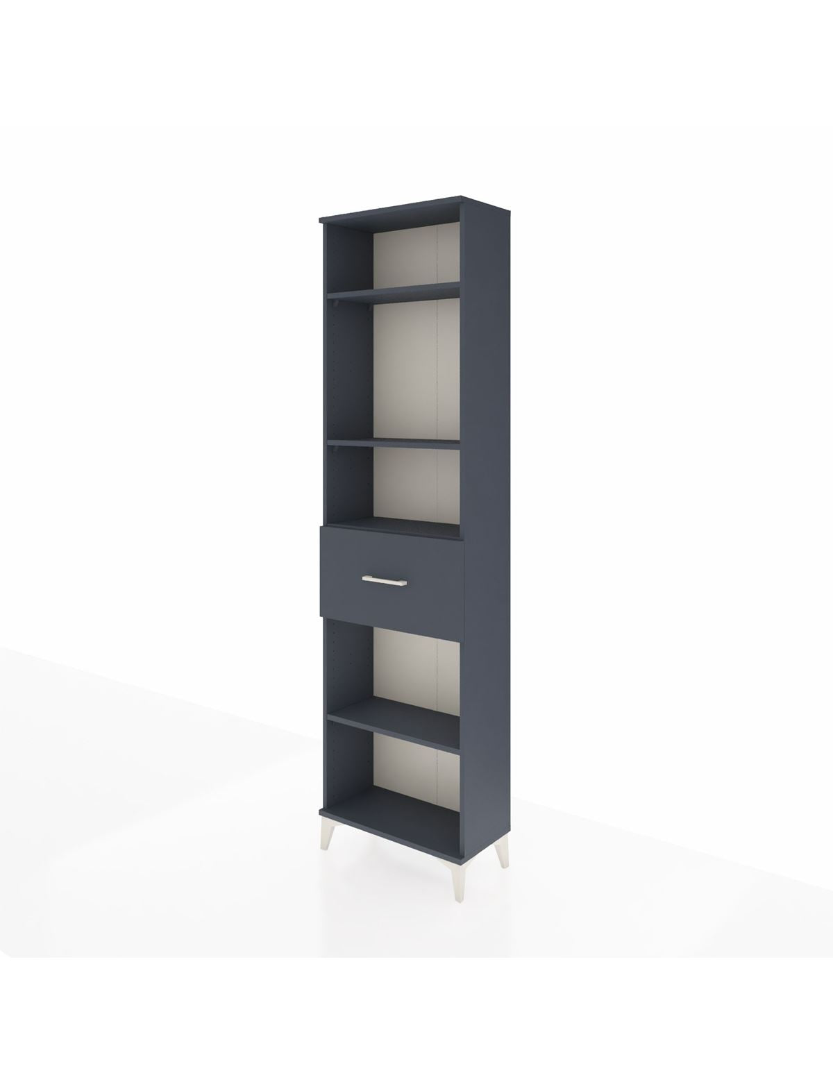 Arges Dolap 4 Raflı Tek Çekmeceli 60x30x221 - S29M205V5A