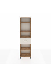 Arges Dolap 4 Raflı Tek Çekmeceli 60x30x221 Çam-Aytaşı