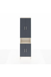 Arges Dolap 3 Raflı 4 Kapaklı Tek Askılı 60x30x221 - S29M206V2A