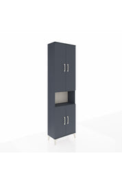 Arges Dolap 3 Raflı 4 Kapaklı Tek Askılı 60x30x221 - S29M206V5A