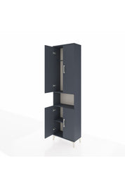 Arges Dolap 3 Raflı 4 Kapaklı Tek Askılı 60x30x221 - S29M206V5A