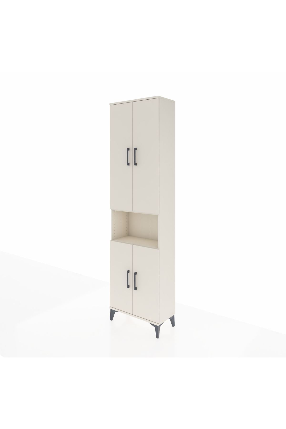 Arges Dolap 5 Raflı 4 Kapaklı 60x30x221 Aytaşı-Aytaşı