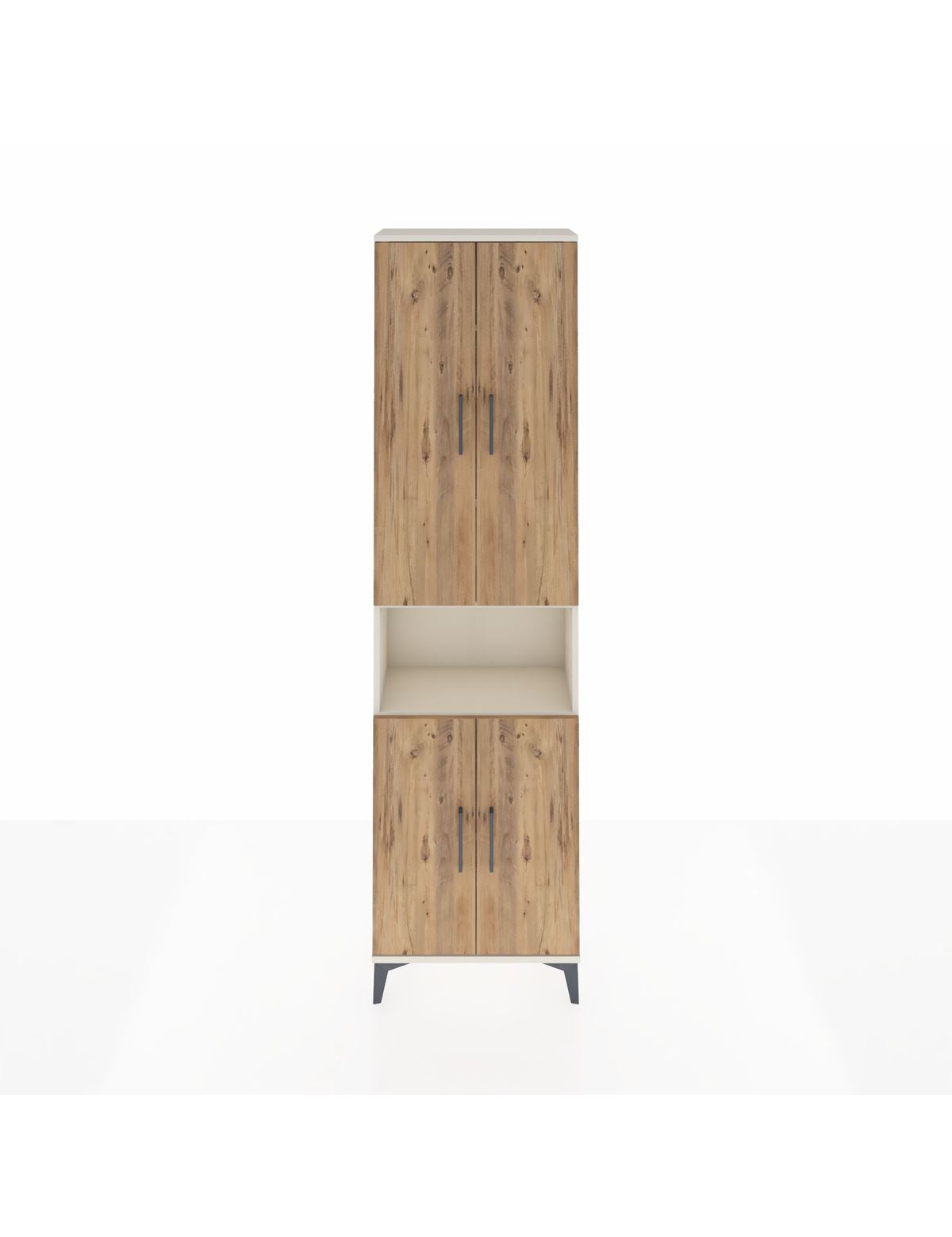 Arges Dolap 5 Raflı 4 Kapaklı 60x30x221 Aytaşı-Çam