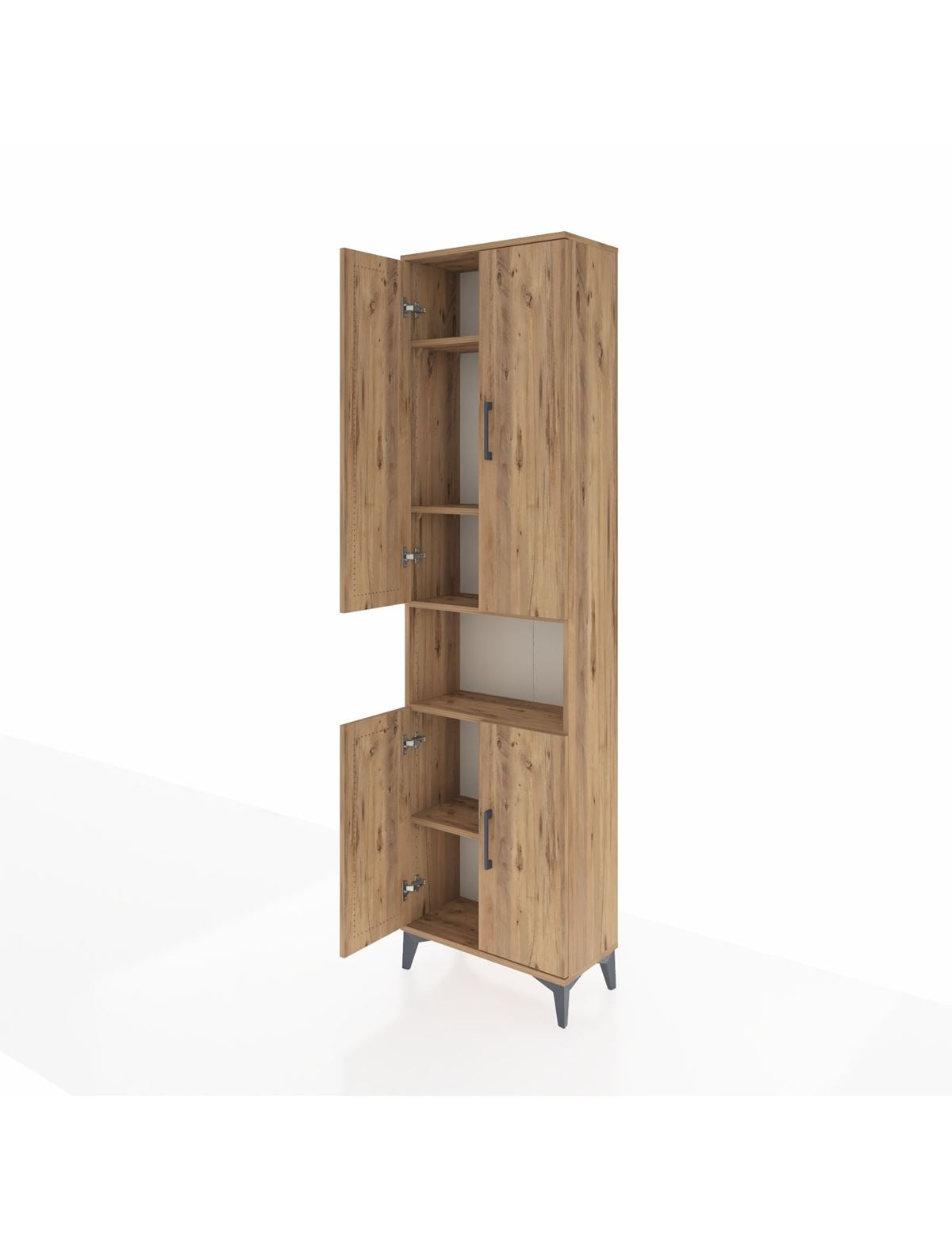 Arges Dolap 5 Raflı 4 Kapaklı 60x30x221 - S29M208V9A
