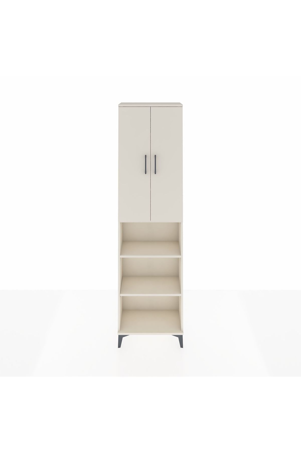 Arges Dolap 5 Raflı 2 Kapaklı 60x30x221 Aytaşı-Aytaşı