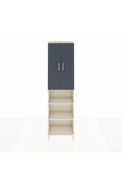 Arges Dolap 5 Raflı 2 Kapaklı 60x30x221 Aytaşı-Antrasit