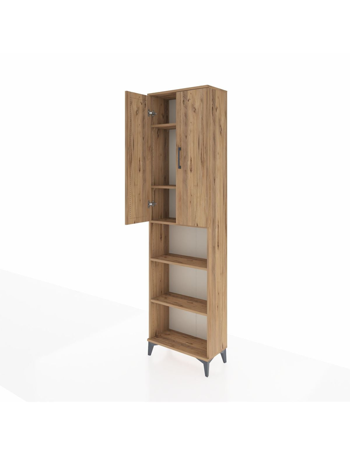 Arges Dolap 5 Raflı 2 Kapaklı 60x30x221 - S29M209V9A