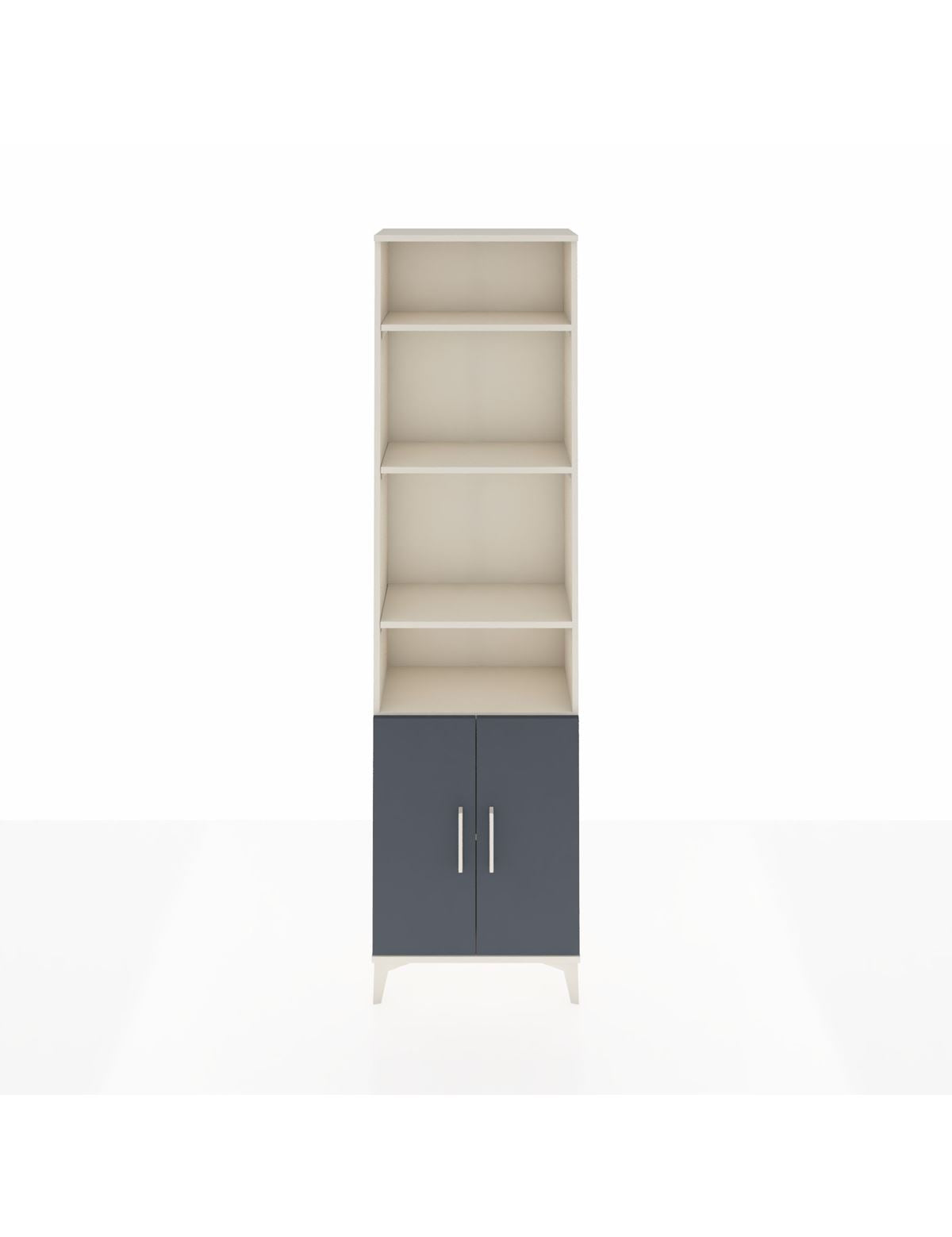 Arges Dolap 5 Raflı 2 Kapaklı 60x30x221 Aytaşı-Antrasit