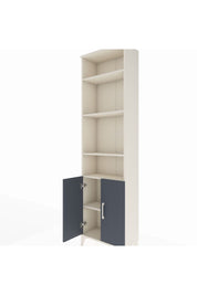 Arges Dolap 5 Raflı 2 Kapaklı 60x30x221 Aytaşı-Antrasit