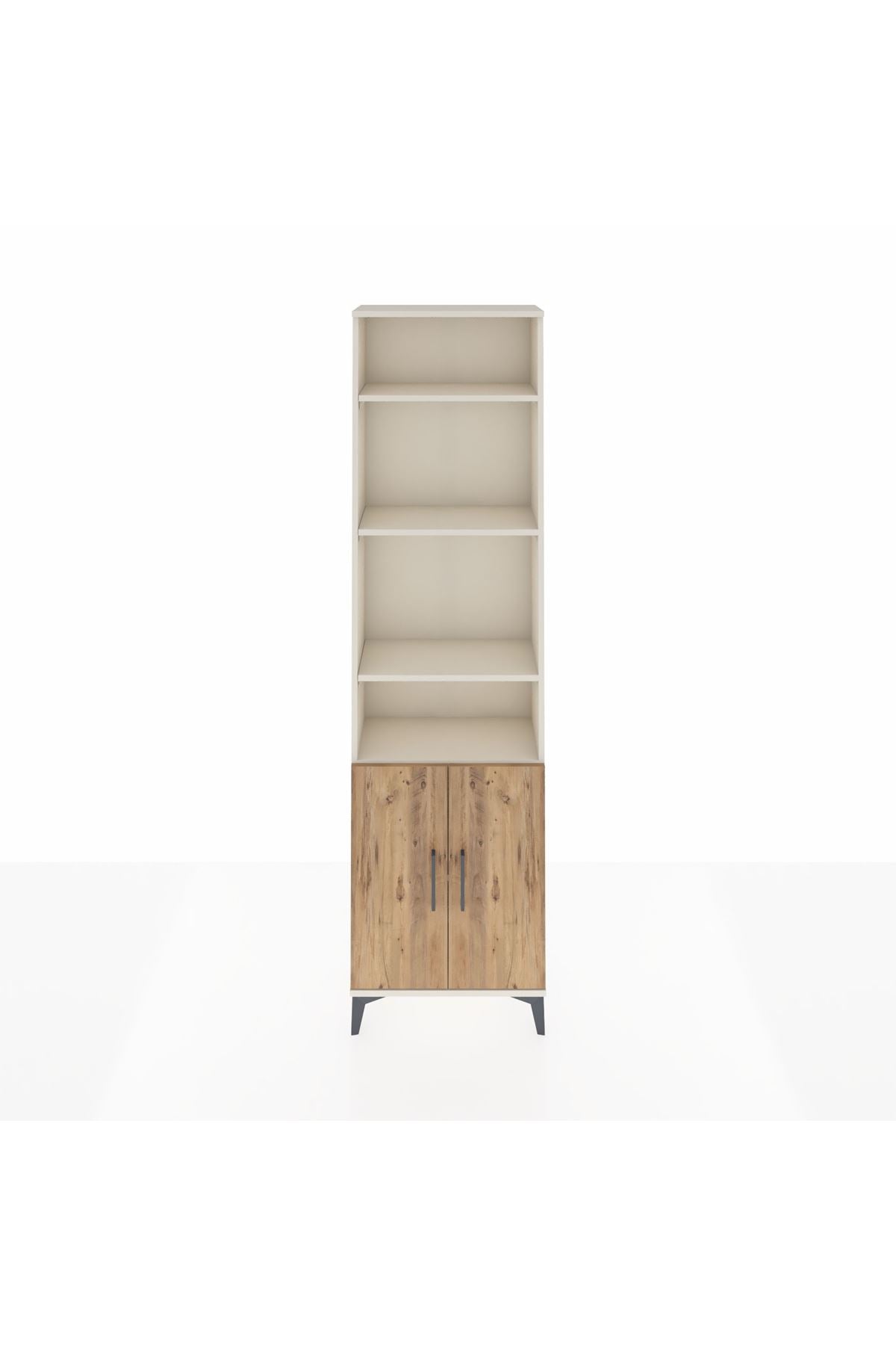 Arges Dolap 5 Raflı 2 Kapaklı 60x30x221 Aytaşı-Çam