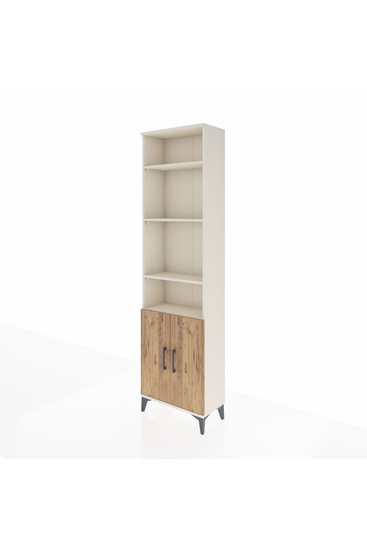 Arges Dolap 5 Raflı 2 Kapaklı 60x30x221 Aytaşı-Çam