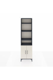 Arges Dolap 5 Raflı 2 Kapaklı 60x30x221 Antrasit-Aytaşı